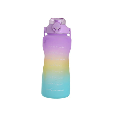 Numbered sports water bottle 3 pieces in different sizes