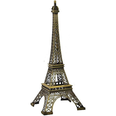 Metal Eiffel Tower statue, 18 cm