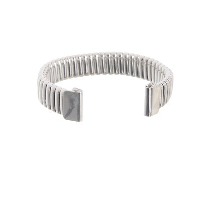 Stainless steel open hand bracelet for women