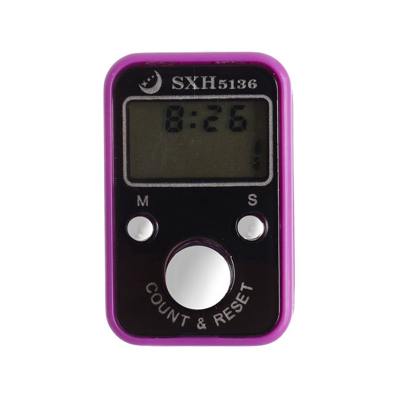 Portable digital electronic meter with LCD screen