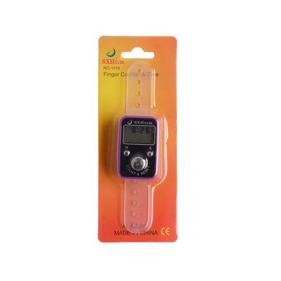 Portable digital electronic meter with LCD screen