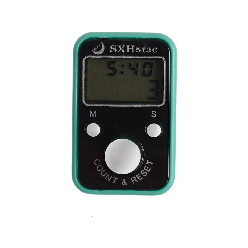 Portable digital electronic meter with LCD screen