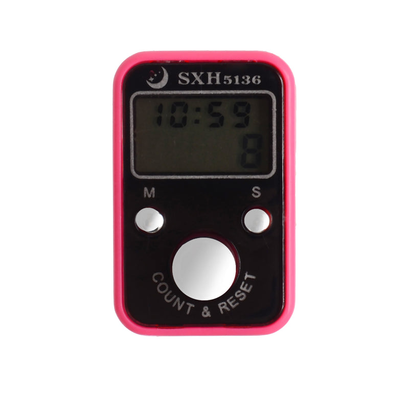 Portable digital electronic meter with LCD screen