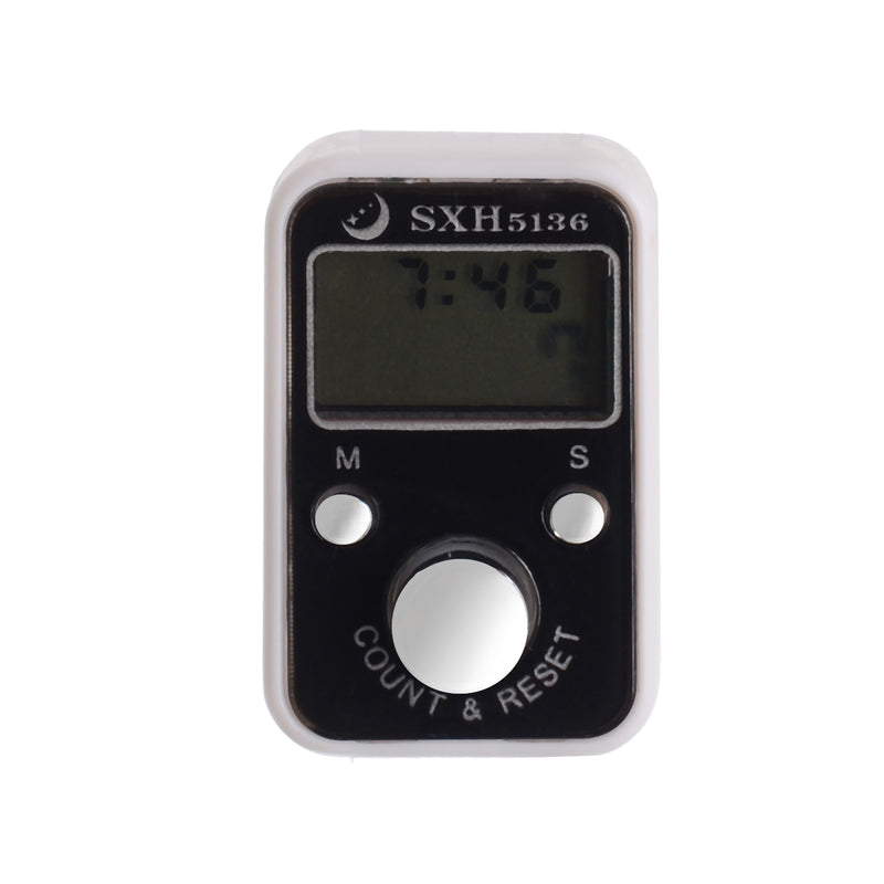 Portable digital electronic meter with LCD screen