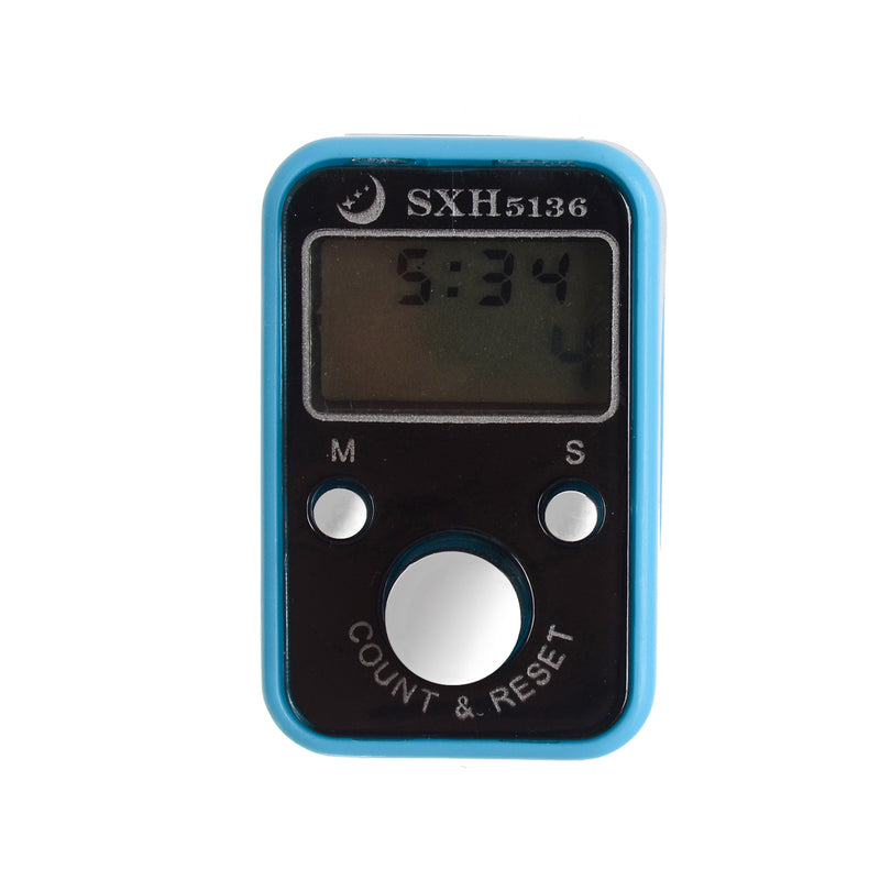 Portable digital electronic meter with LCD screen