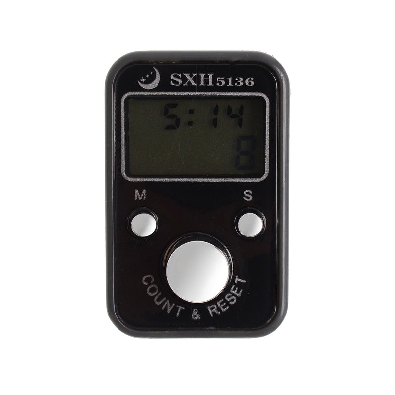 Portable digital electronic meter with LCD screen