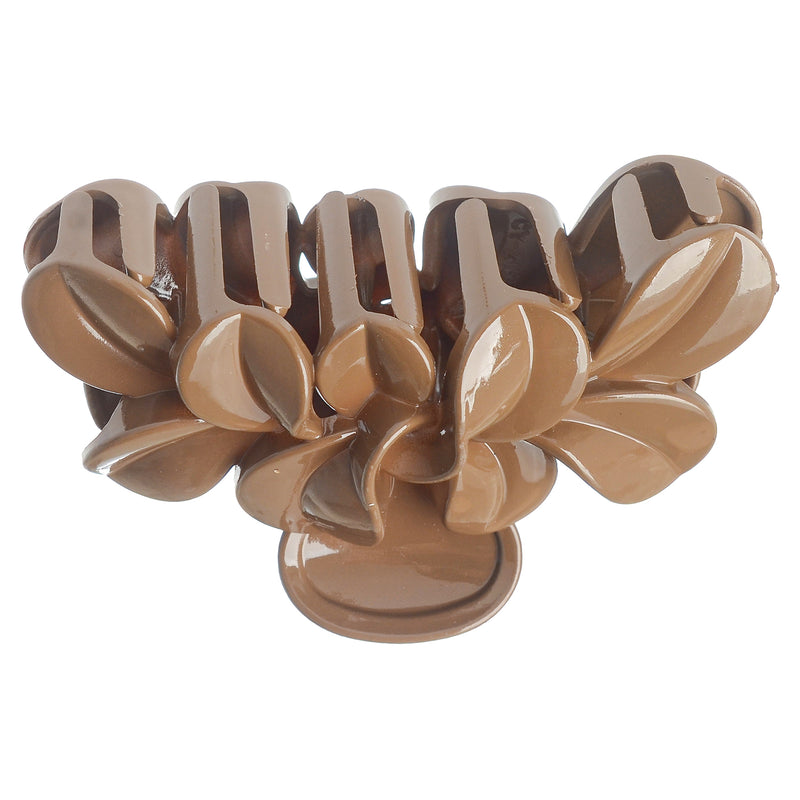 A flower-shaped hair clip