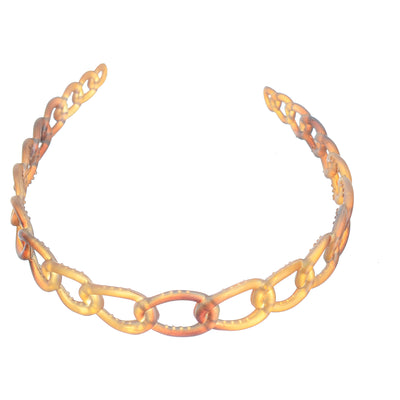 Chain collar buckle for women