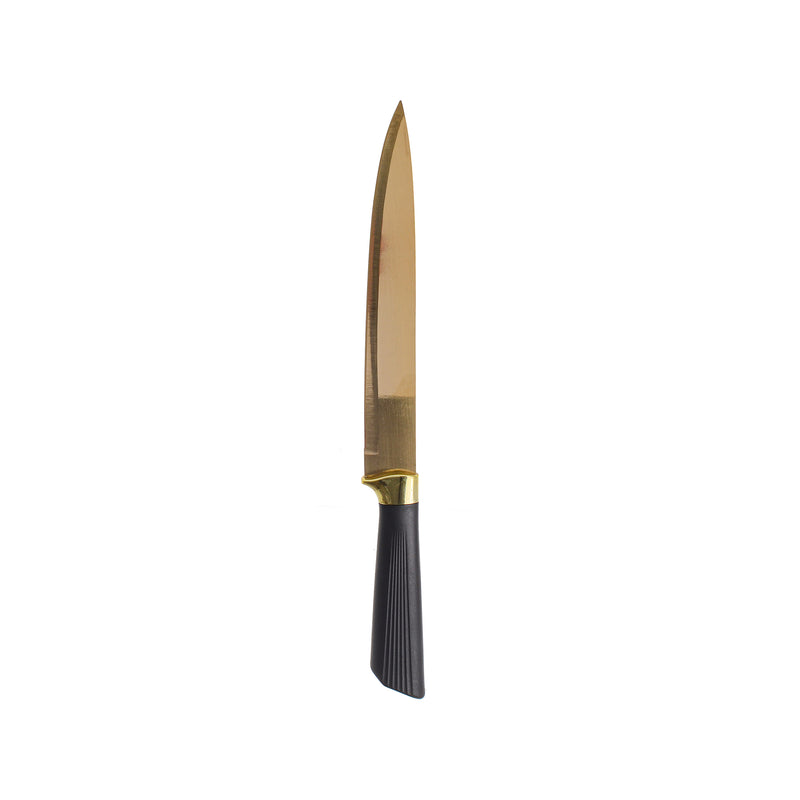 Large multi-use golden chef knife 20 cm