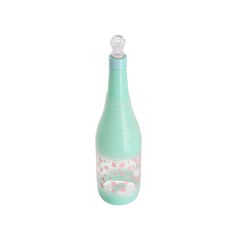 Turkish water bottle engraved with roses