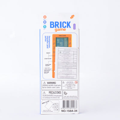 لعبة فيديو مكعبات محمولة باليد Brick game