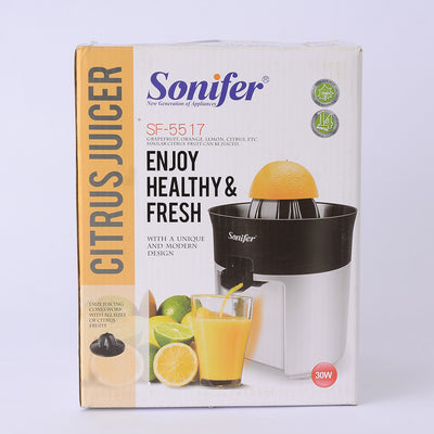 عصارة برتقال وحمضيات كهربائية Sonifer (SF-5517) 30W لون أسود