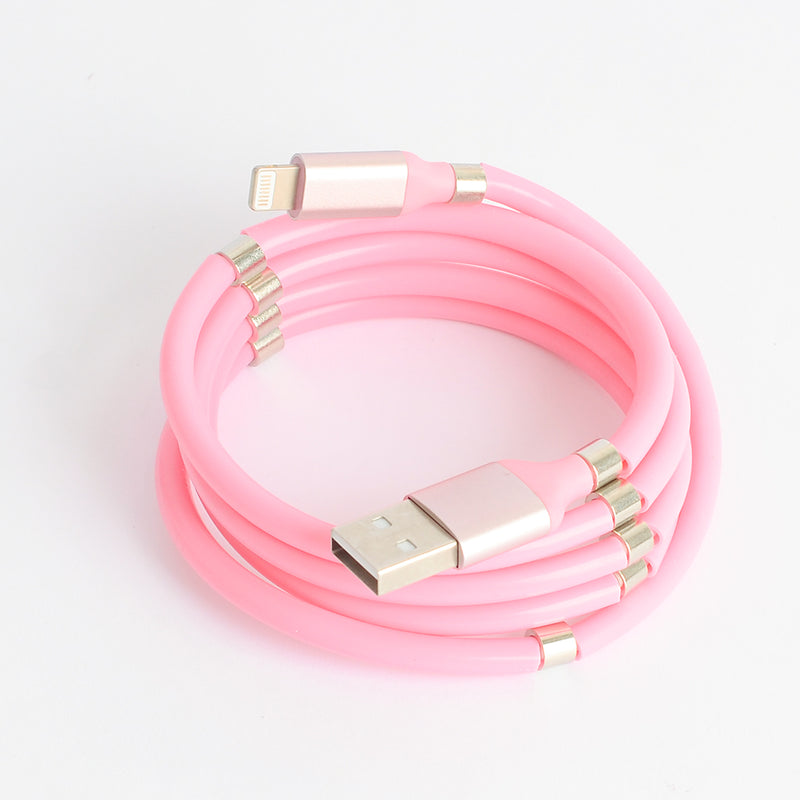 كابل دوهيكي USB مغناطيسي من النوع C لأجهزة " ايفون "