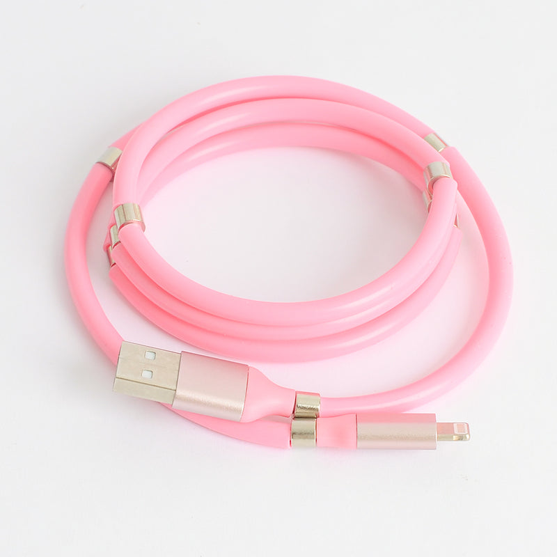 كابل دوهيكي USB مغناطيسي من النوع C لأجهزة " ايفون "
