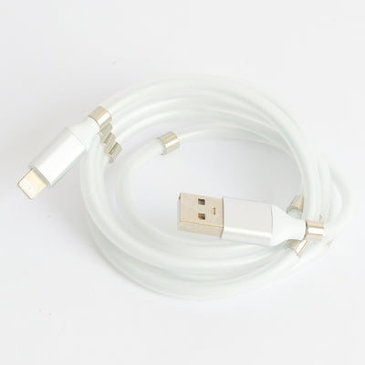كابل دوهيكي USB مغناطيسي من النوع C لأجهزة " ايفون "