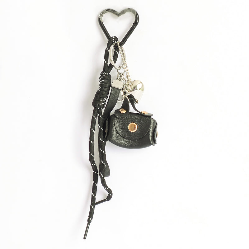 ميدالية مفاتيح بحافظة نقود ميني أوتعليقة زينة للشنط