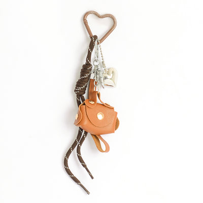 ميدالية مفاتيح بحافظة نقود ميني أوتعليقة زينة للشنط