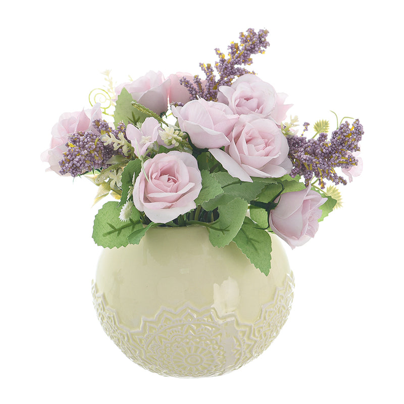 Medium ceramic flower vase 