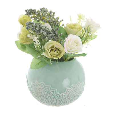 Medium ceramic flower vase 