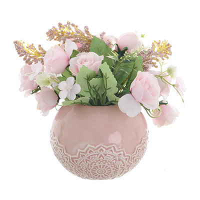 Medium ceramic flower vase 