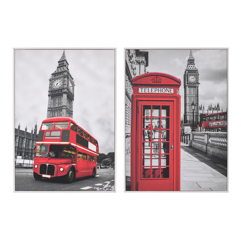 2 wall frames - white - 35x25 cm