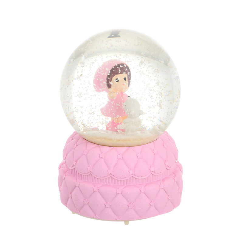 Crystal water crystal for a child and a dog for decoration - pink