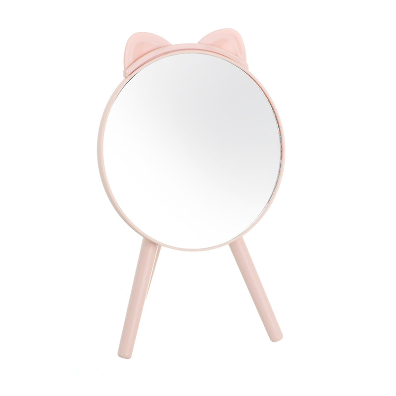 Cat ears design mirror with comb