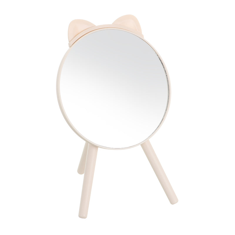 Cat ears design mirror with comb