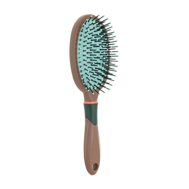 A hair brush that is comfortable for the scalp