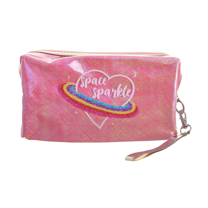 Glitter pencil case for girls