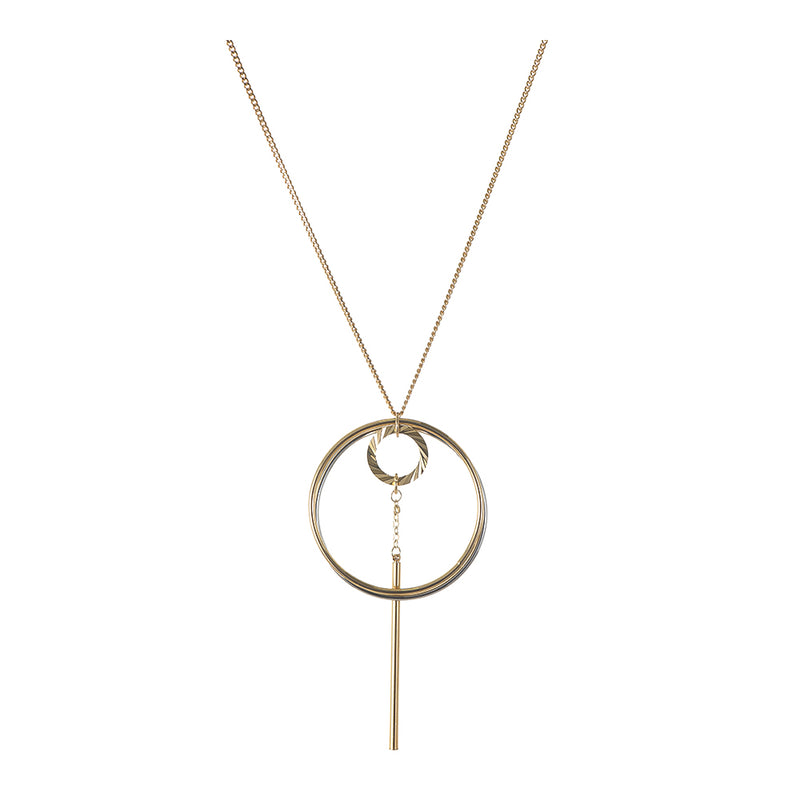 Y-mei two circle thin chain