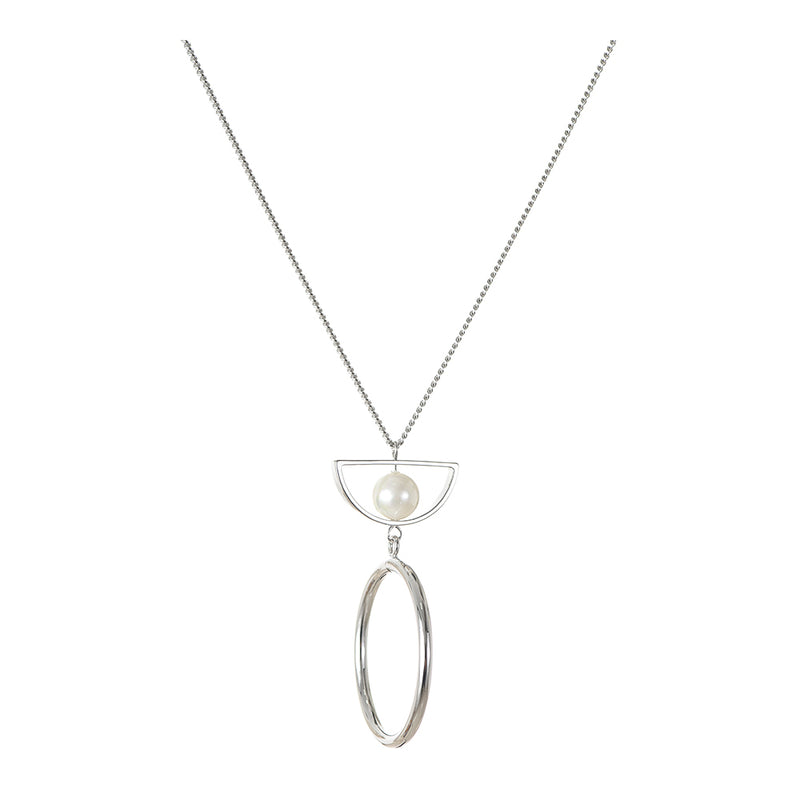 Y-mei thin chain in silver