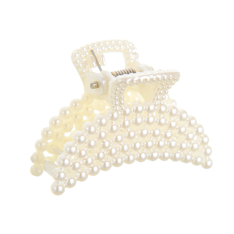 Pearl hair clip for women