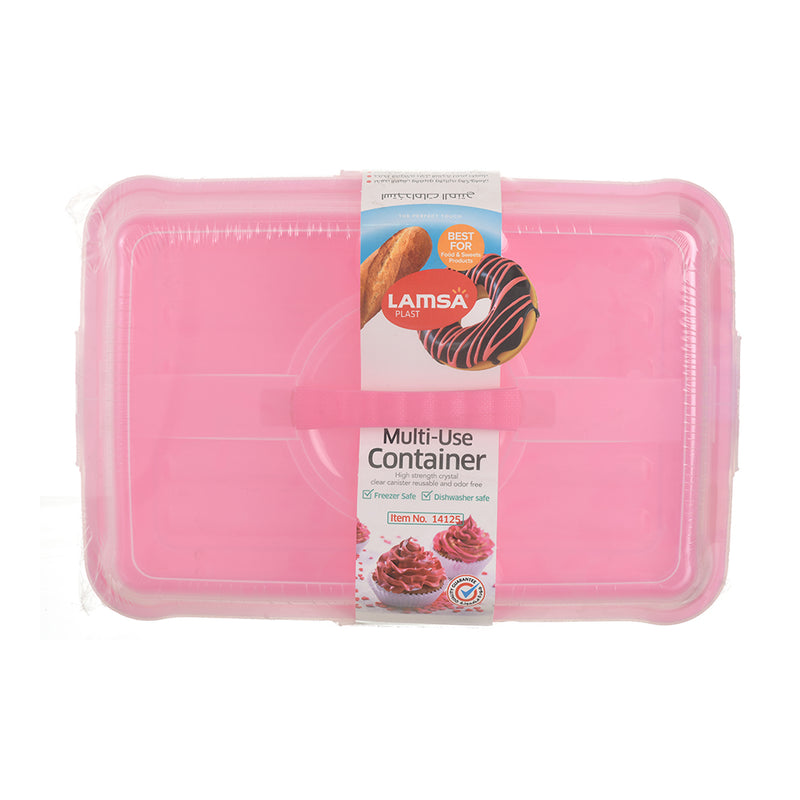 Lamsa plast multi-use food container