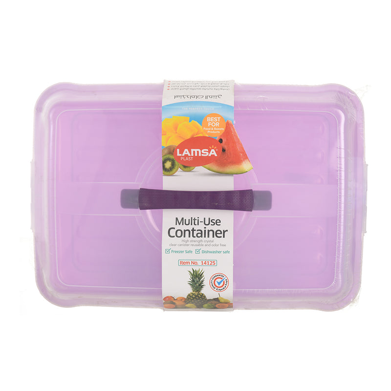 Lamsa plast multi-use food container