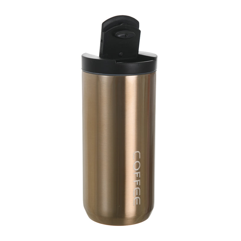 Cylindrical thermal mug, 400 ml