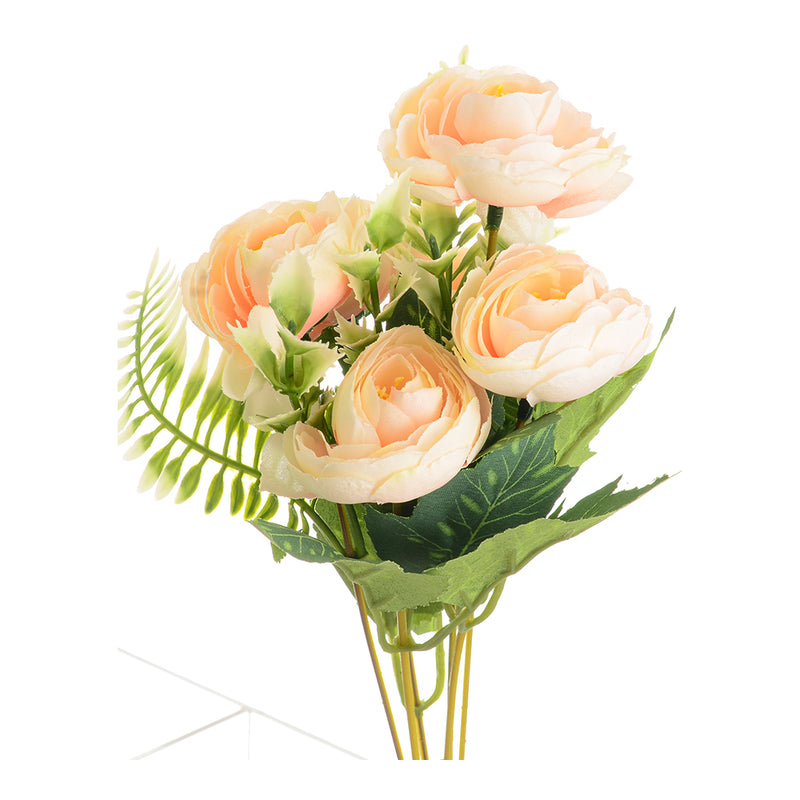 Plastic roses for decoration