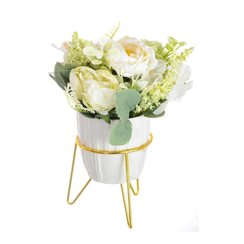 Beautiful rose vase with stand - different colors