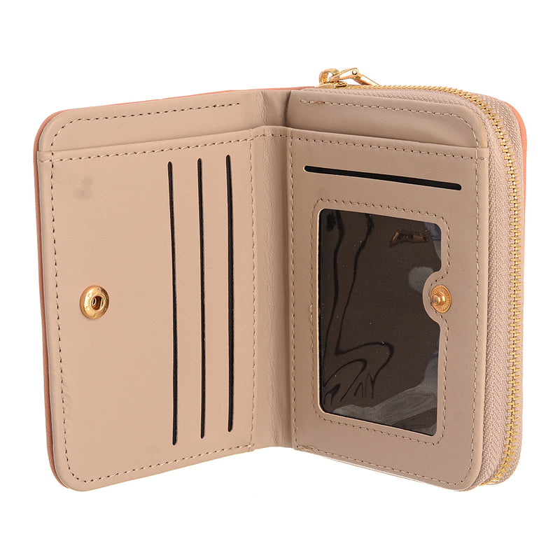 Suede pocket wallet for girls and ladies