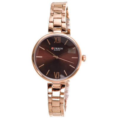 Curren women's metal watch