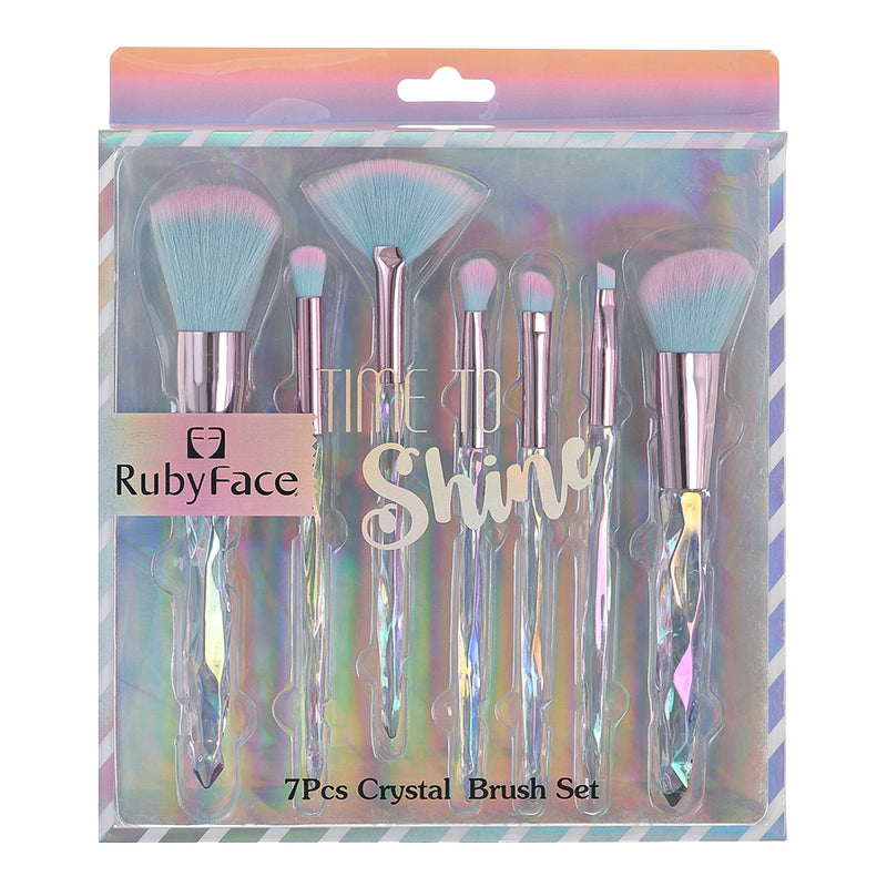 7-piece makeup brush set