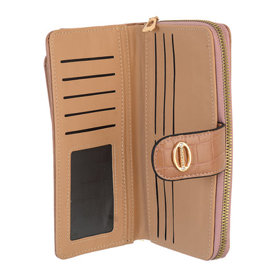 Leather wallet with elegant design