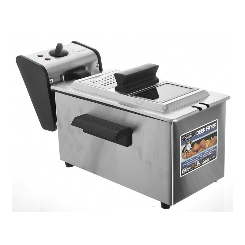 Electric fryer, 3 liters, silver, Sonifer 