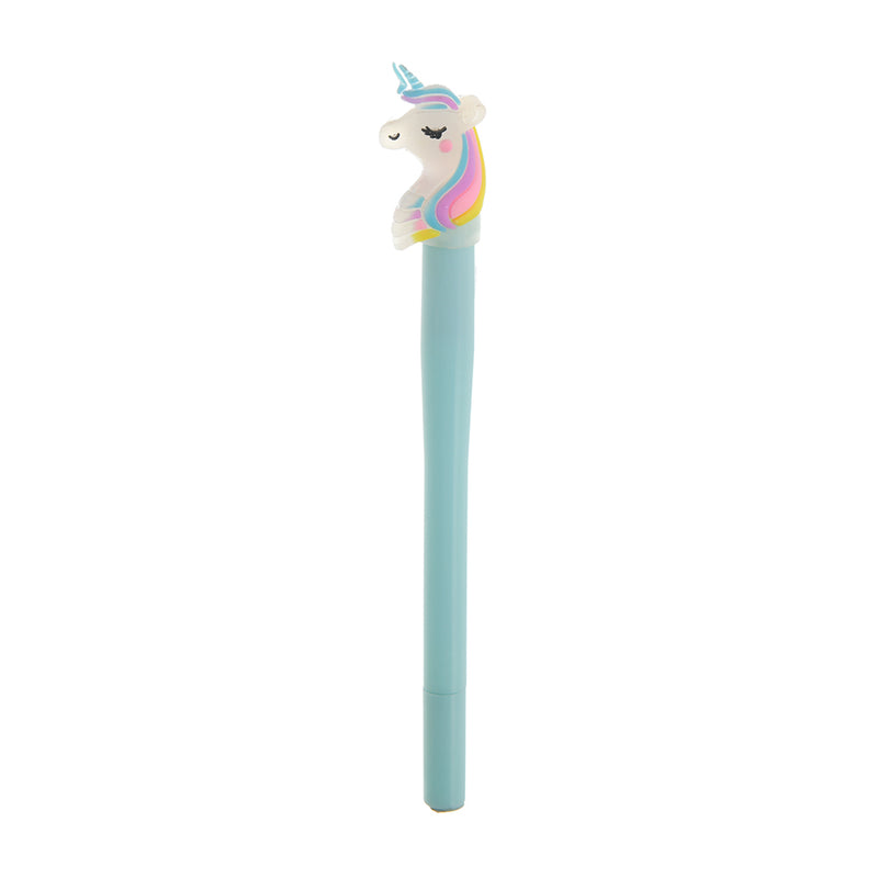 Unicorn ballpoint pen with torch