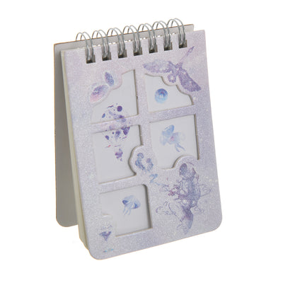 Purple wire notebook A7