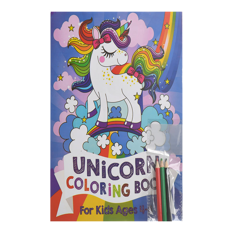 Unicorn coloring book