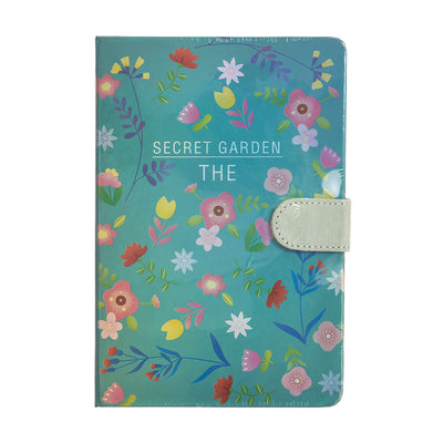 A6 notebook with magnetic lock