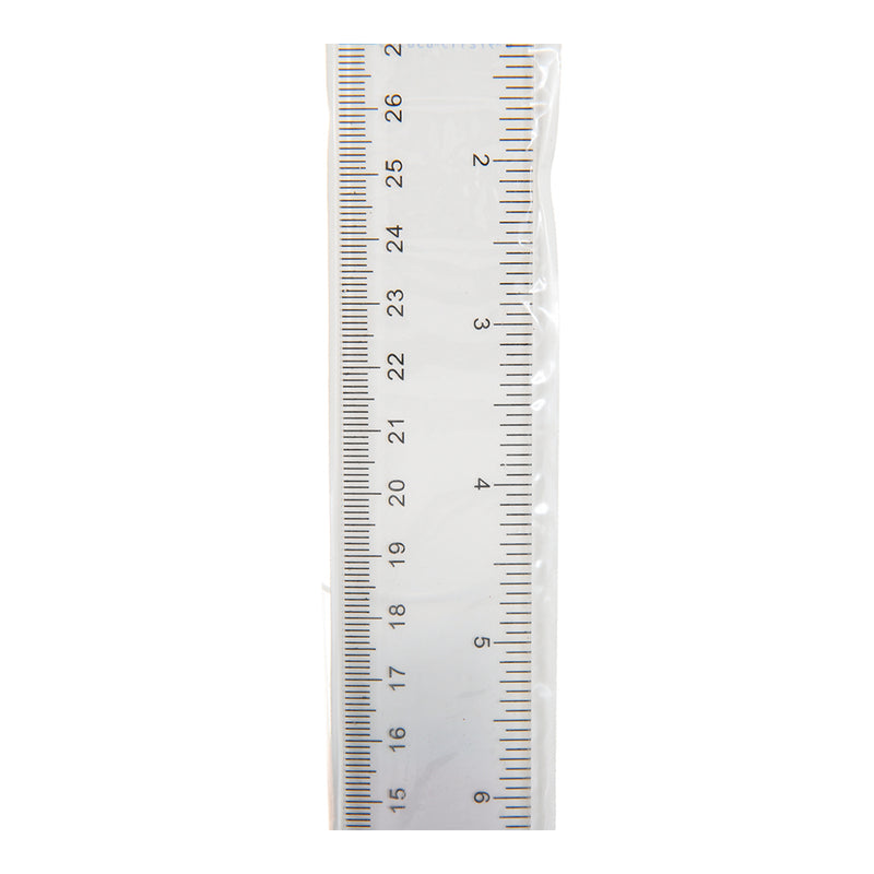 Transparent ruler 30 cm