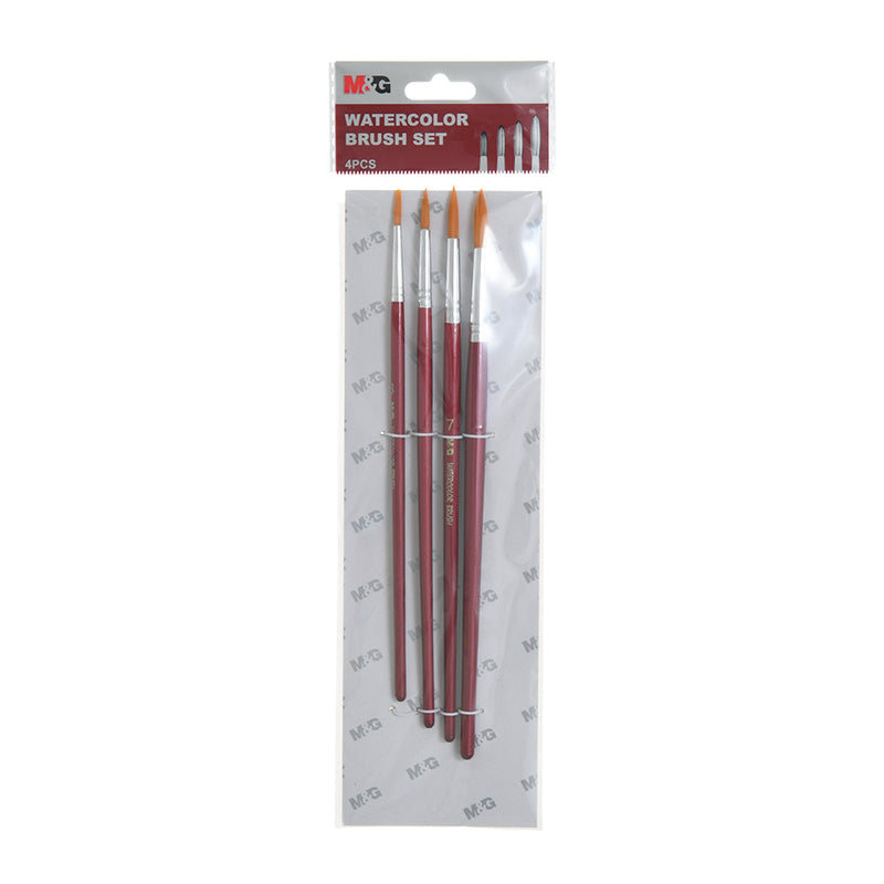 Color brush 4 * 1 burgundy