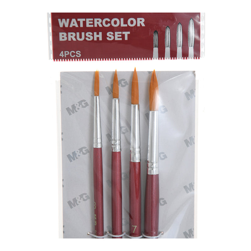 Color brush 4 * 1 burgundy